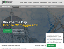 Tablet Screenshot of biopharmaday.it